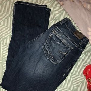 Size 30R wide leg jeans from buckle